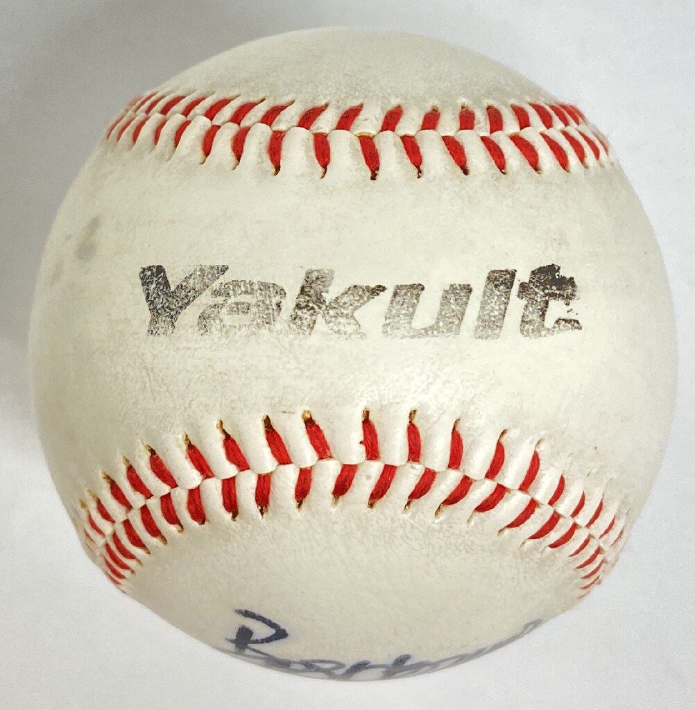 ヤクルトスワローズ ボブ・ホーナー 直筆サインボール - メルカリ
