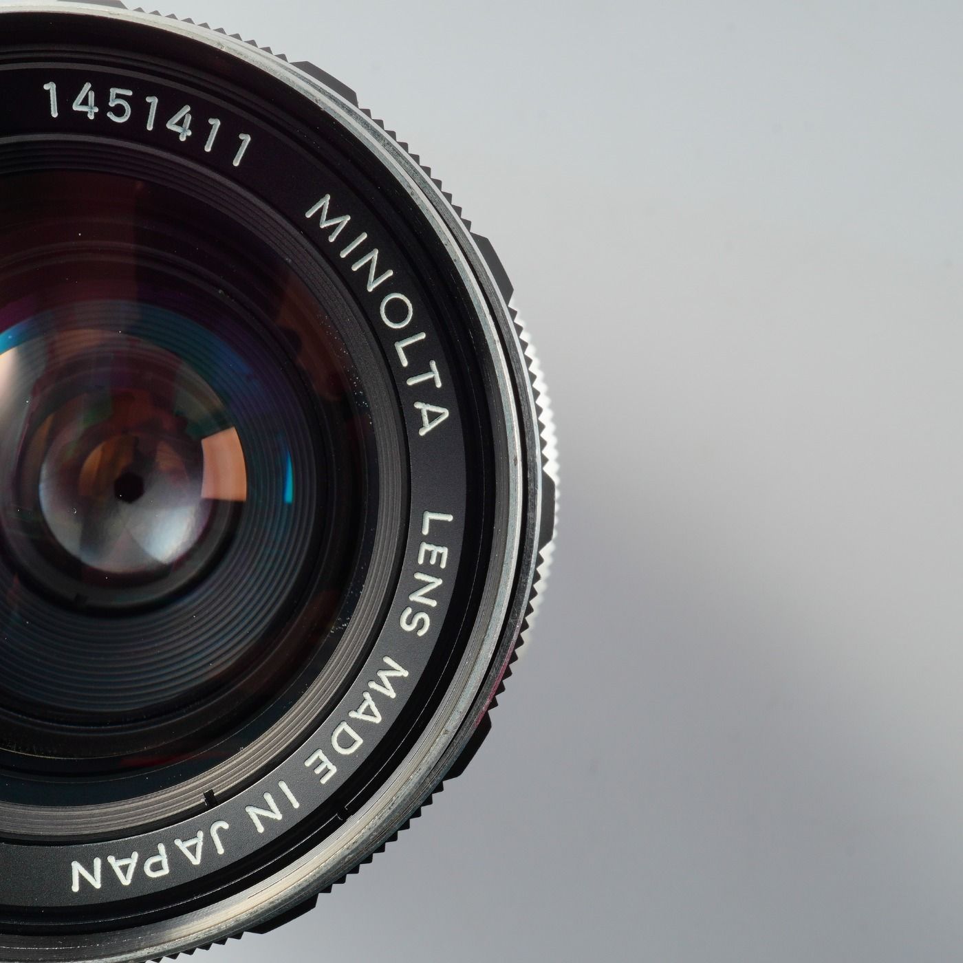 MINOLTA ミノルタ MC W.ROKKOR-HG 35mm F/2.8 単焦点レンズ - メルカリ