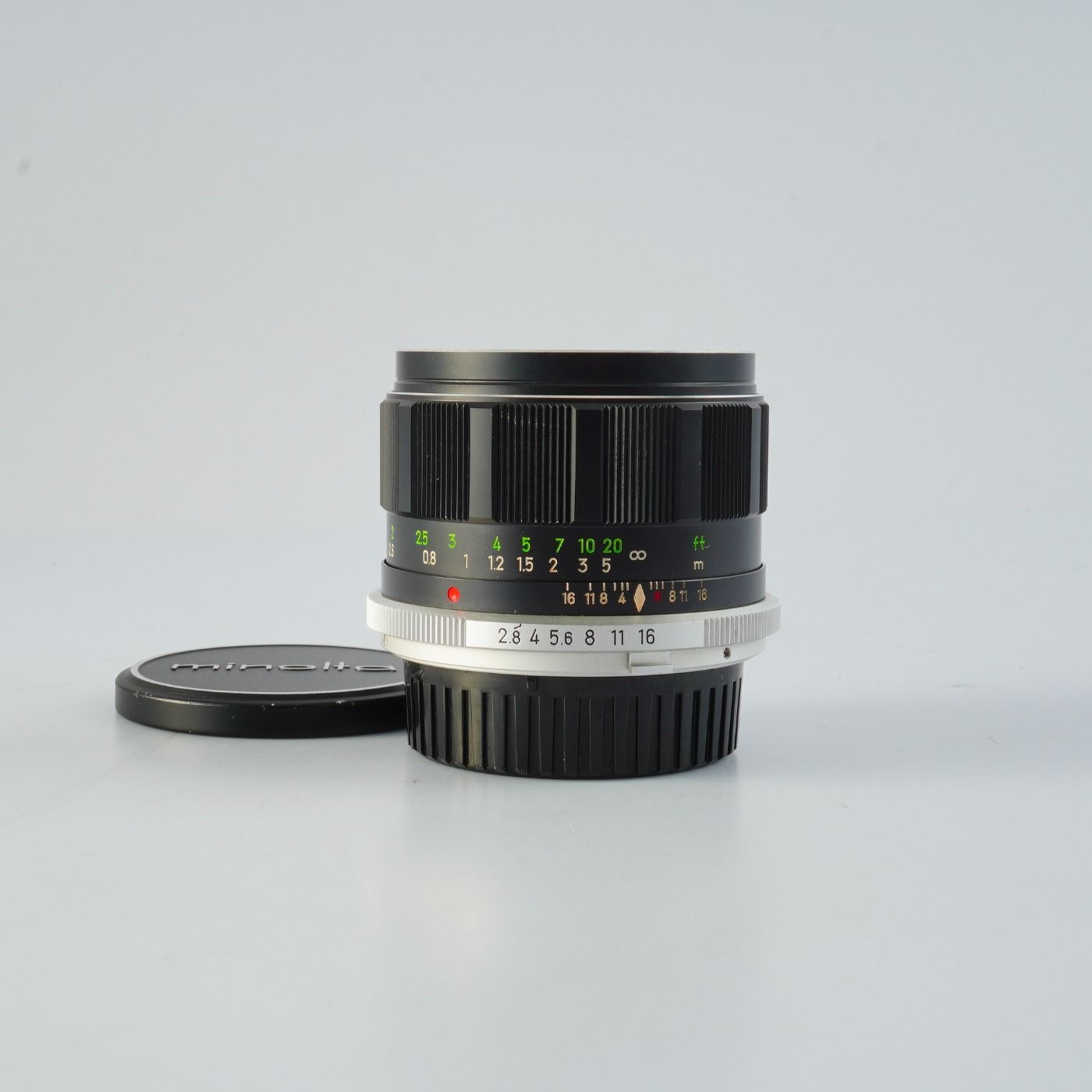 MINOLTA ミノルタ MC W.ROKKOR-HG 35mm F/2.8 単焦点レンズ - メルカリ