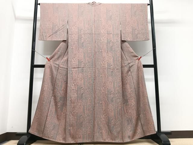 平和屋着物□上質な小紋 更紗花鳥文 正絹 逸品 CABD7046xe - メルカリ