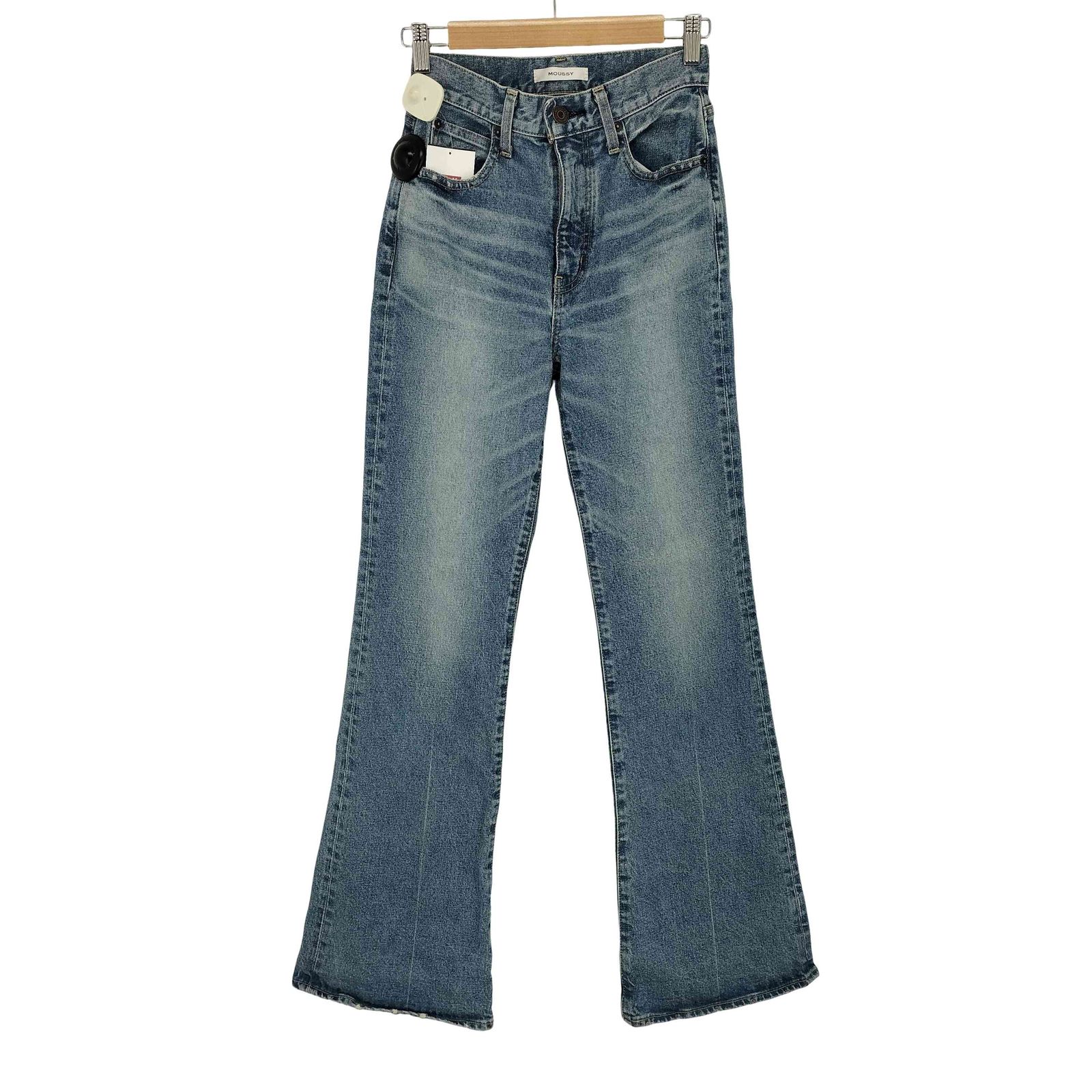 マウジー moussy MVS FLARE フレアデニムパンツ レディース 25 - メルカリ