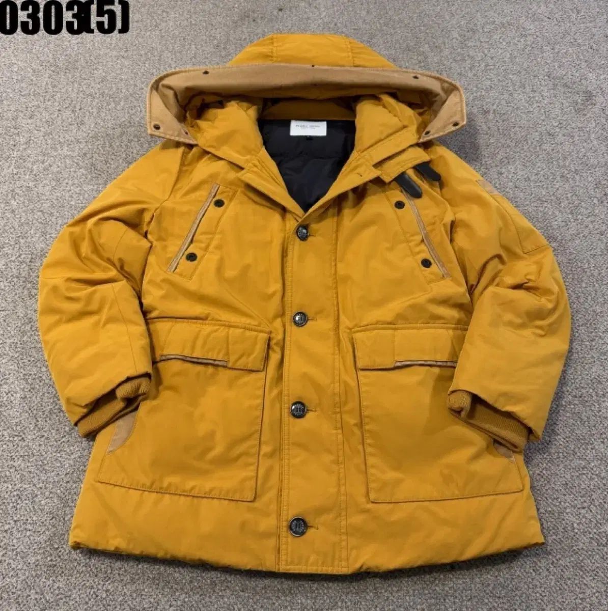 パーリーゲイツ マスタード ダウン アウター5 0303 - メルカリ