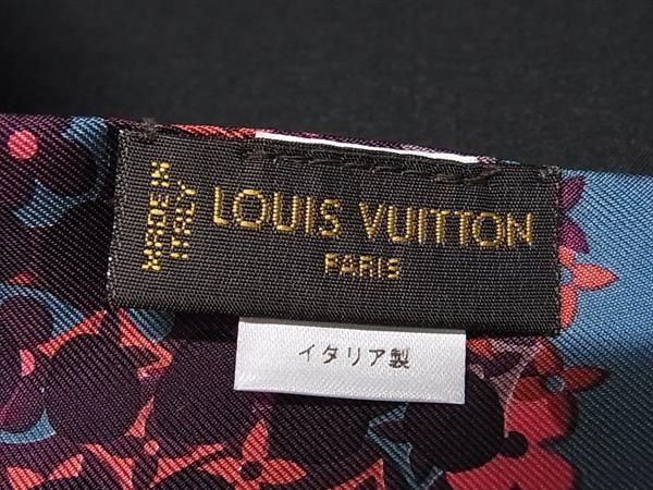 LOUIS VUITTON ルイヴィトン リボンスカーフ バンドー モノグラム