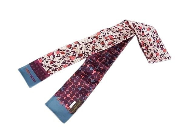 LOUIS VUITTON ルイヴィトン リボンスカーフ バンドー モノグラム