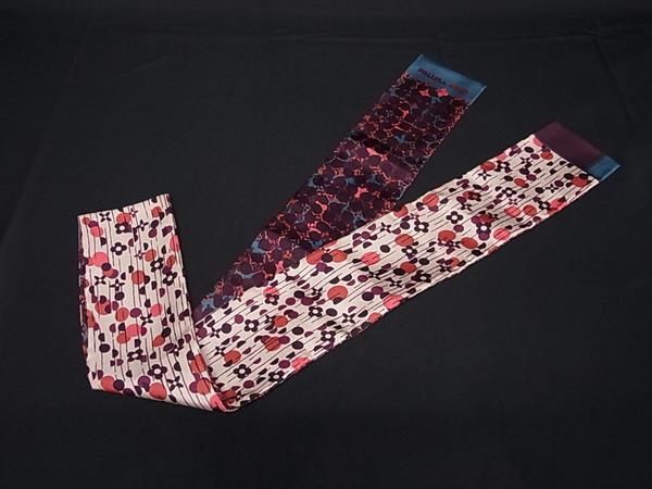 LOUIS VUITTON ルイヴィトン リボンスカーフ バンドー モノグラム