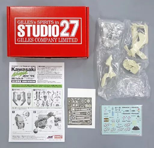 中古】プラモデル 1/12 Kawasaki Ninja ZX-RR '02 トランスキット