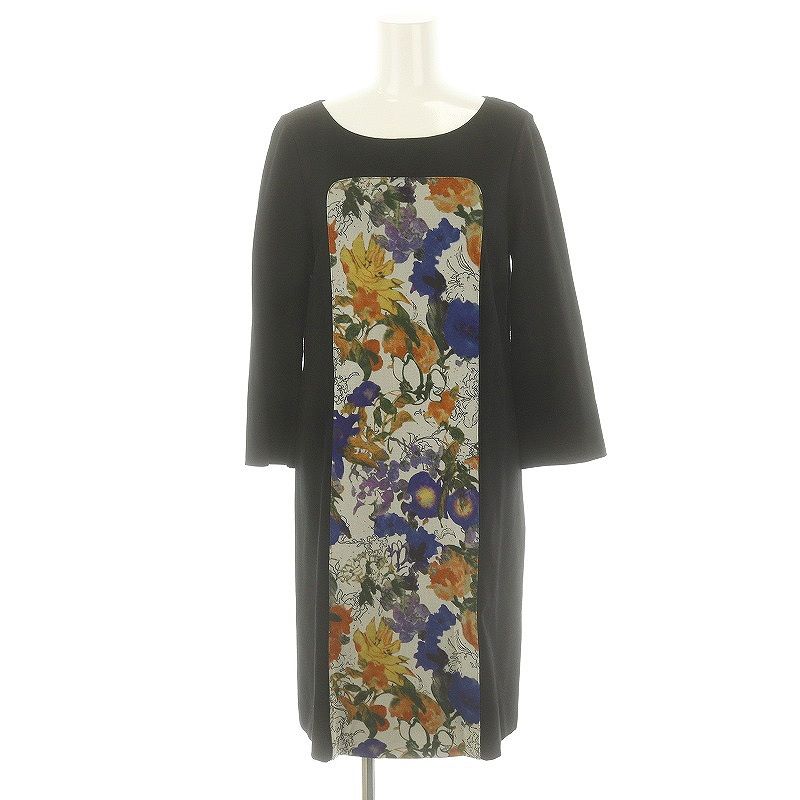 ヴィヴィアンタム VIVIENNE TAM パワーネット 切替 ワンピース 膝丈