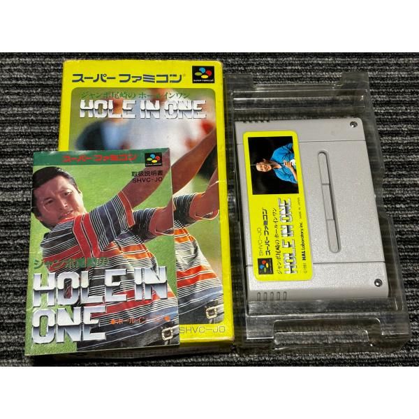 スーパーファミコン カセット ソフト ジャンボ尾崎の ホールインワン