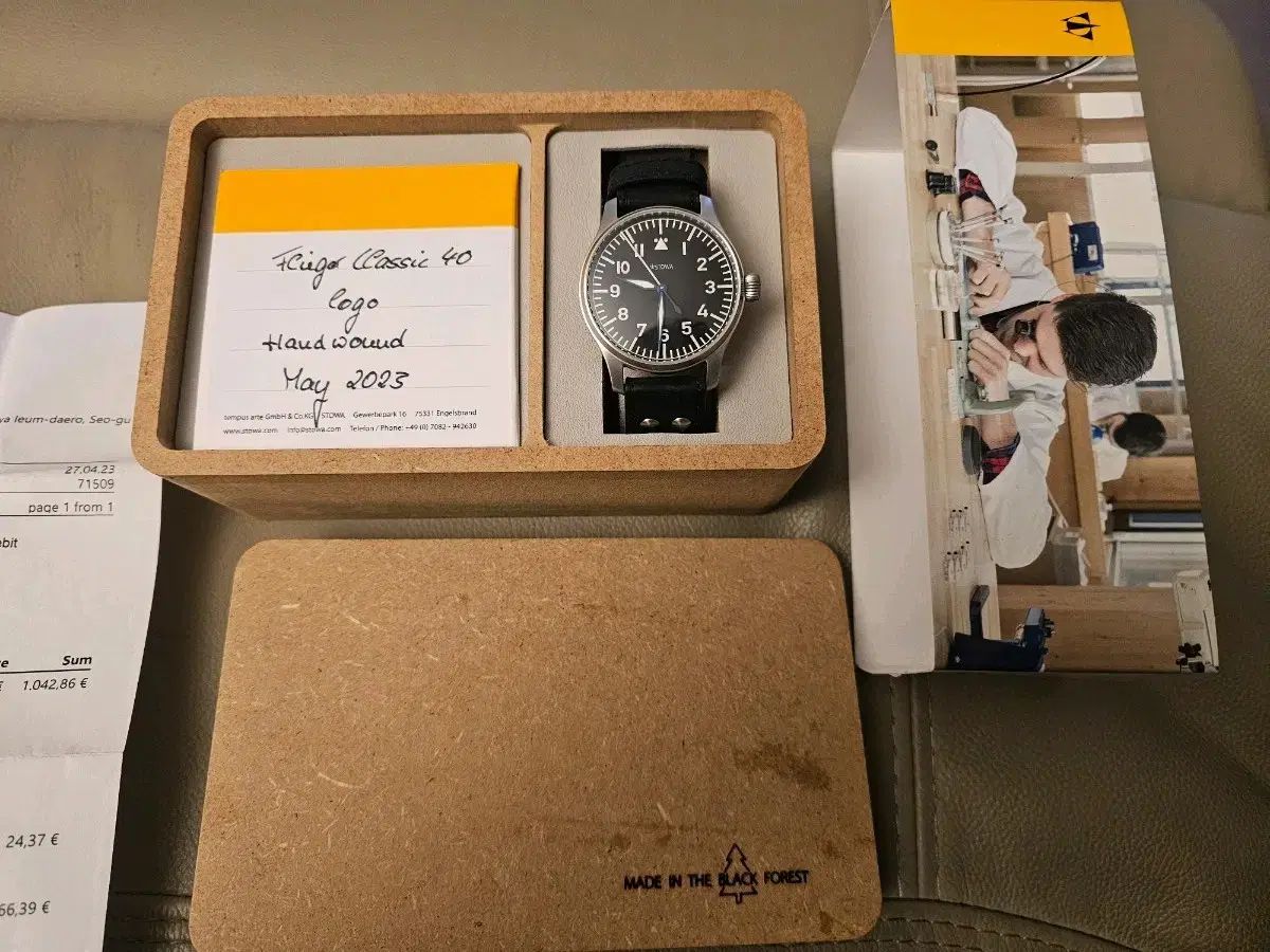 ストーヴァ フリーガー クラシック 40mm 手巻き