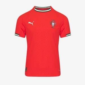 【送料無料・匿名配送】PUMA プーマ ポルトガル代表 2025 公式 ホーム シャツ 赤 新品 正規品 日本未発売 ネーションズリーグ ロナウド着用