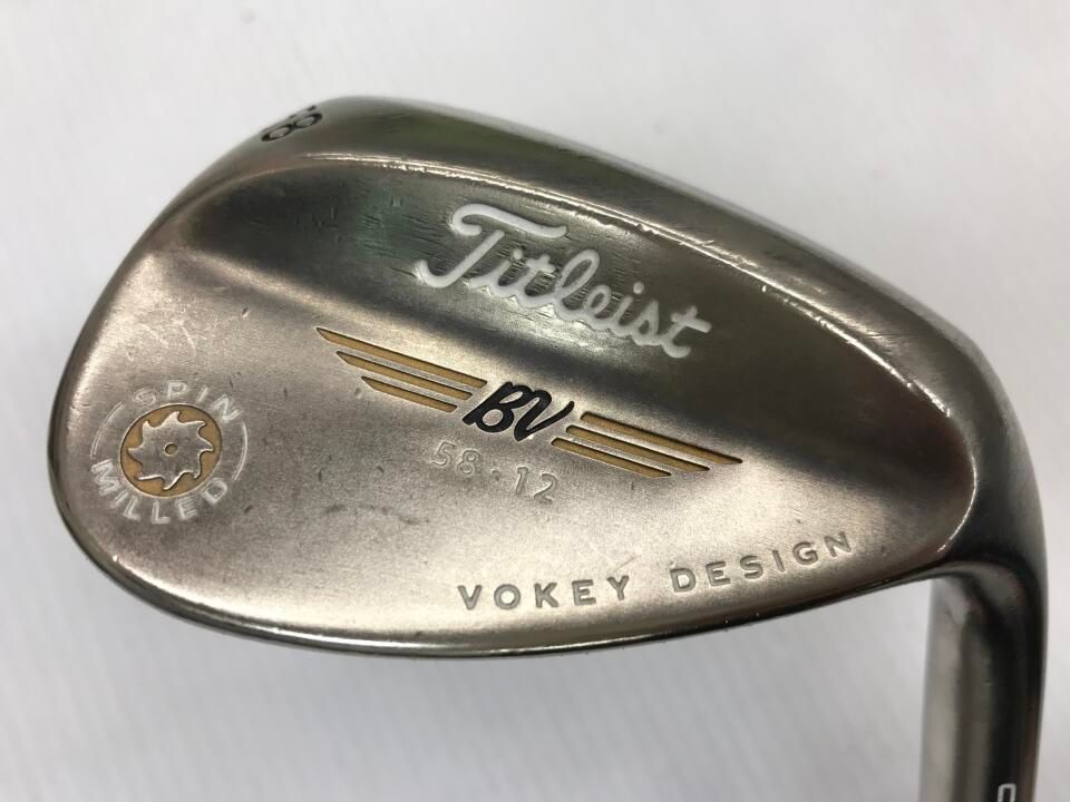 タイトリスト ボーケイ スピンミルド C-C ﾌﾞﾗｯｸﾆｯｹﾙ 58度 ダイナミック