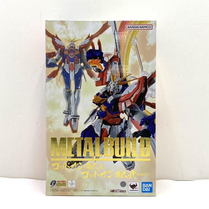中古】【未開封/初期不良未確認】METAL BUILD ゴッドガンダム＆ゴッド