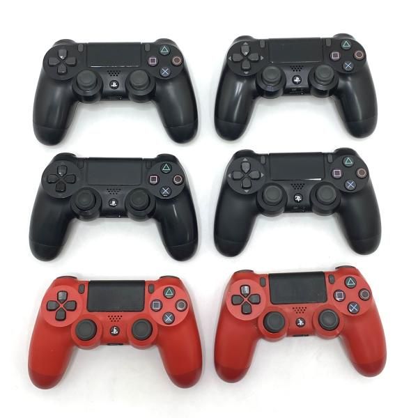 中古】ｹﾞｰﾑOP）【ジャンク】PS4 DualSHOCK4 6個まとめ 動作未確認