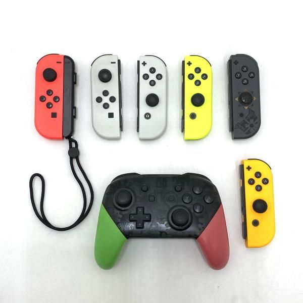 中古】ｹﾞｰﾑOP）【ジャンク】Nintendo Switch Joy-con(L/R)×6個 pro-con