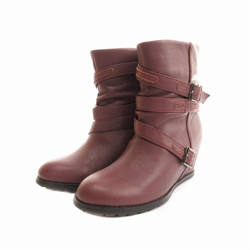 センソユニコ Senso unico t.b ショートブーツ 65 23.5 86 紫 04218601