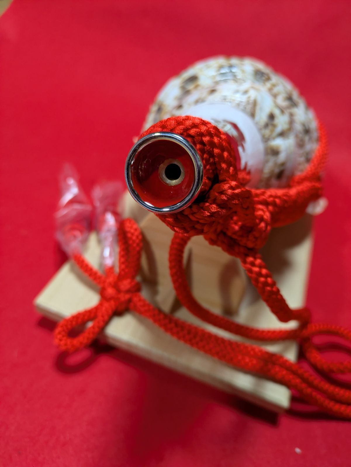 NO−68.S 法螺貝#金具入り#ほら貝#ホラ貝#修験道#和楽器 - メルカリ