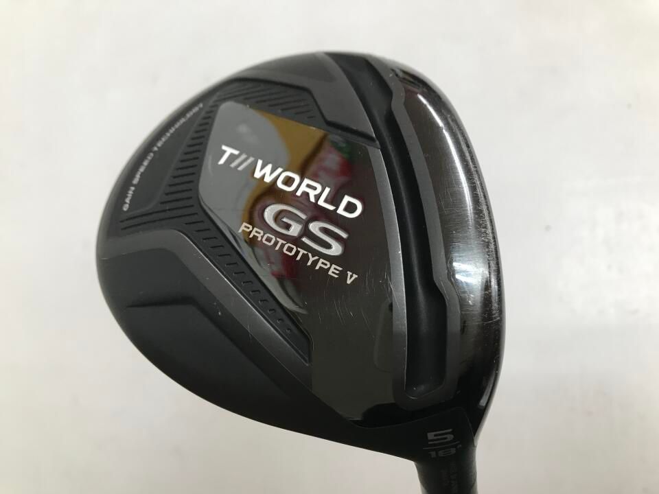 ホンマゴルフ TOUR WORLD GS PROTOTYPE 18度 VIZARD FZ-6 Sフレックス