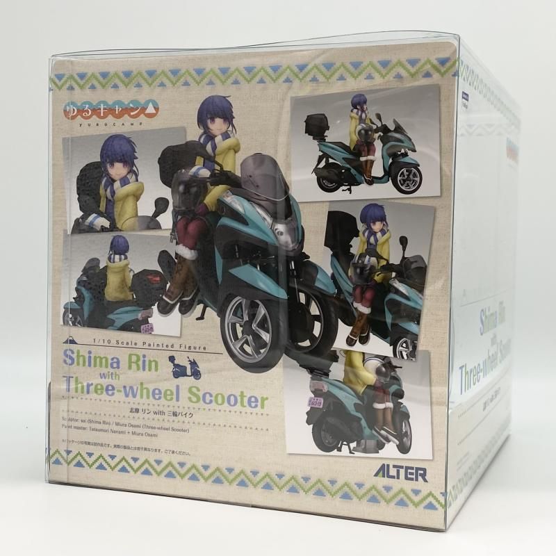 【中古】未開封 1/10 志摩リン with 三輪バイク ALTER アルター ゆるキャン△ しまりん[17][240017757005] 中古】未開封 1/10 志摩リン with 三輪バイク ALTER アルター ゆる