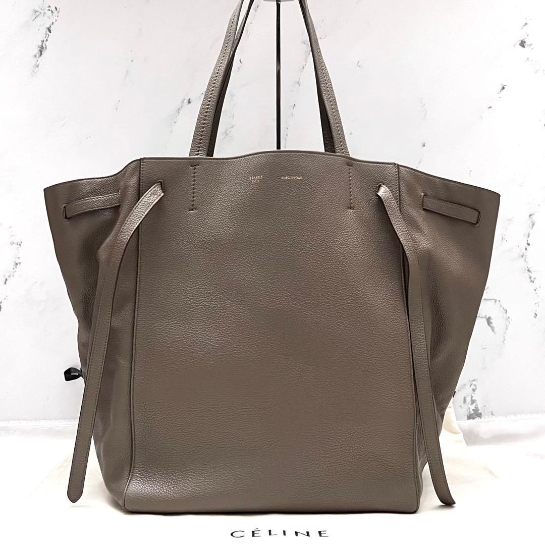 ◇レア美品◇セリーヌ フィービー期カバファントムミディアム トープ