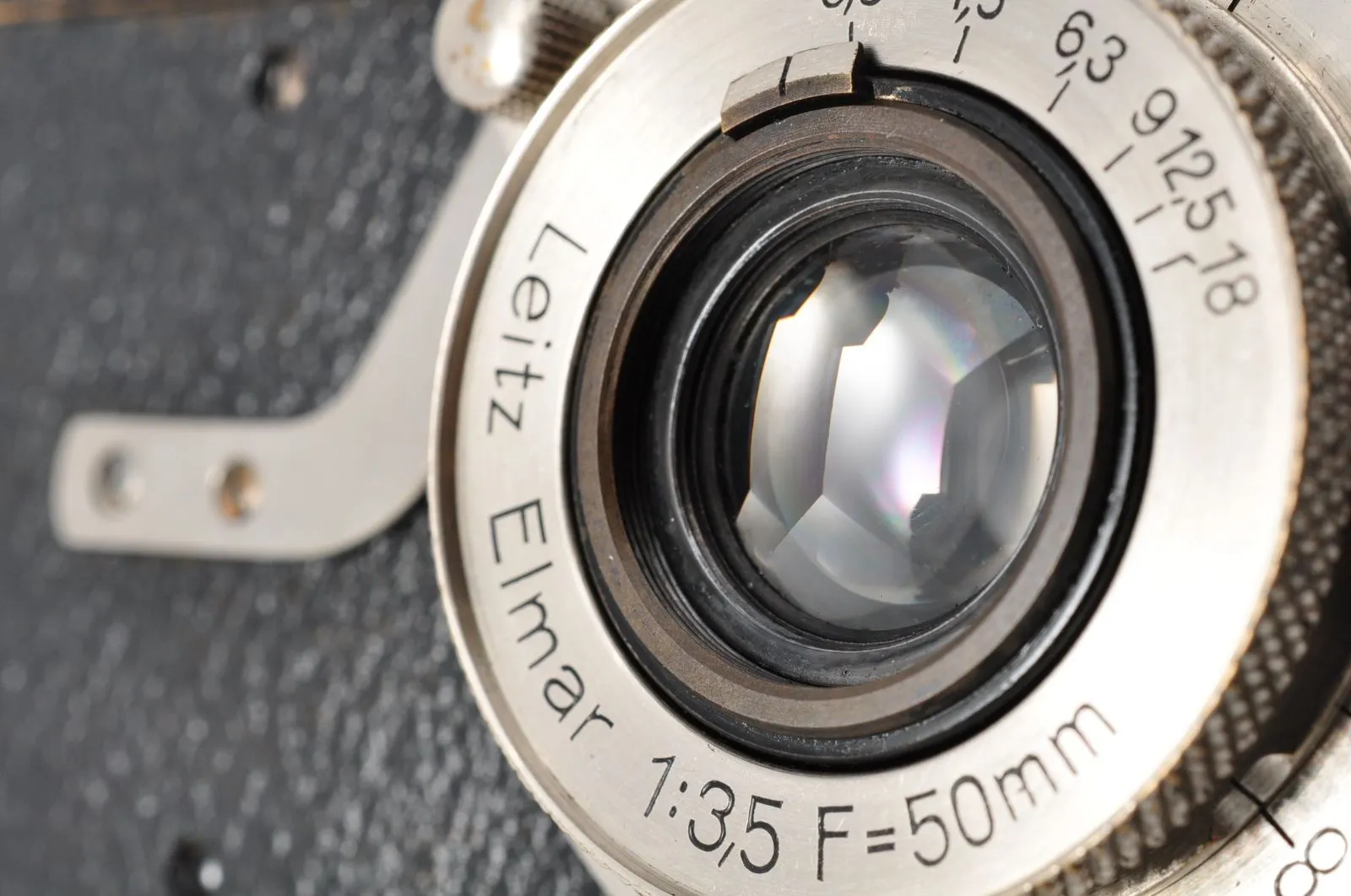 美品 保障付 動作確認済】Rare Leica A Black Film Camera + Elmar 
