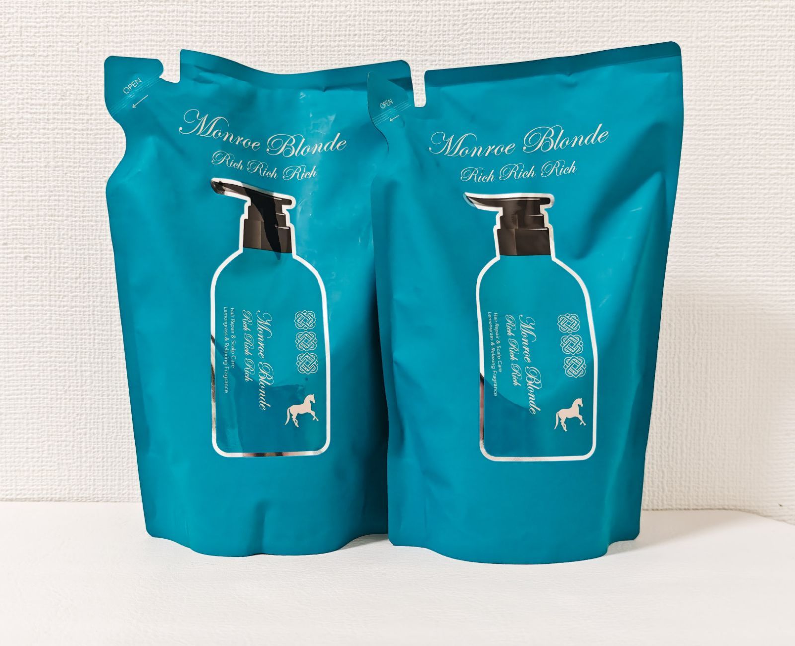 モンローブロンド R クレンズ トリートメント RRR つめかえ用 500mL×2