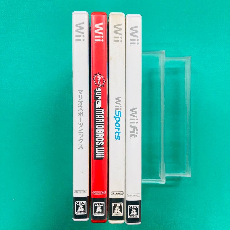 おまけ2点含む4点セット】wii マリオスポーツミックス new スーパー