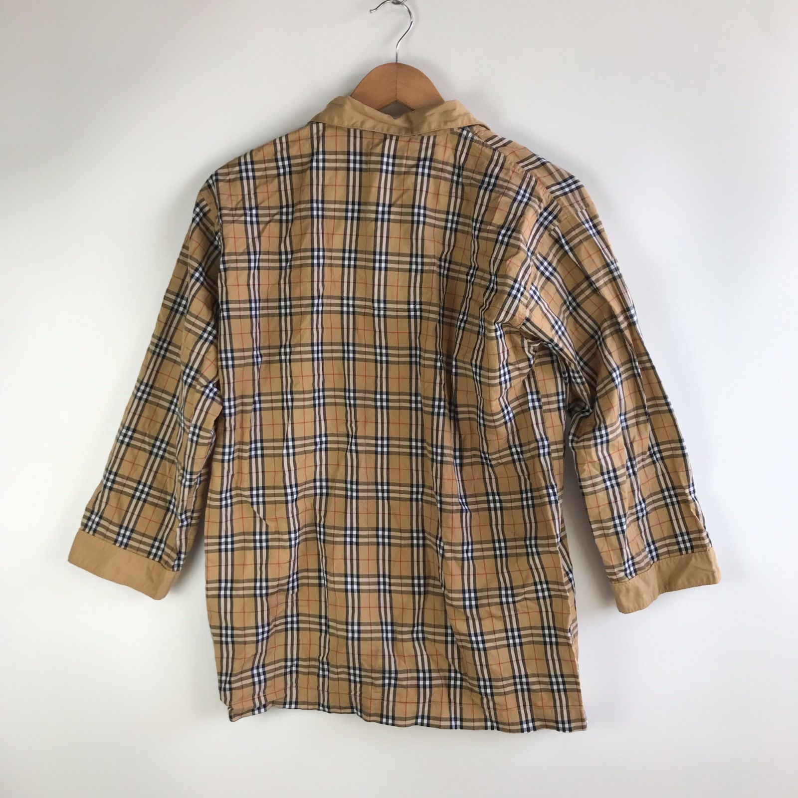 Burberrys ノバチェック柄 パジャマシャツ レディース M ブラウン