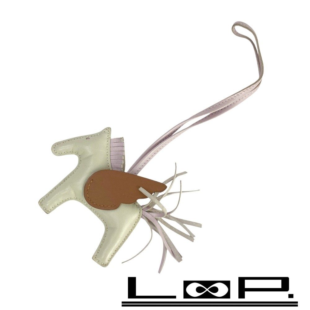 エルメス □中古□ ロデオ ペガサス PM バッグ チャーム アニョーミロ