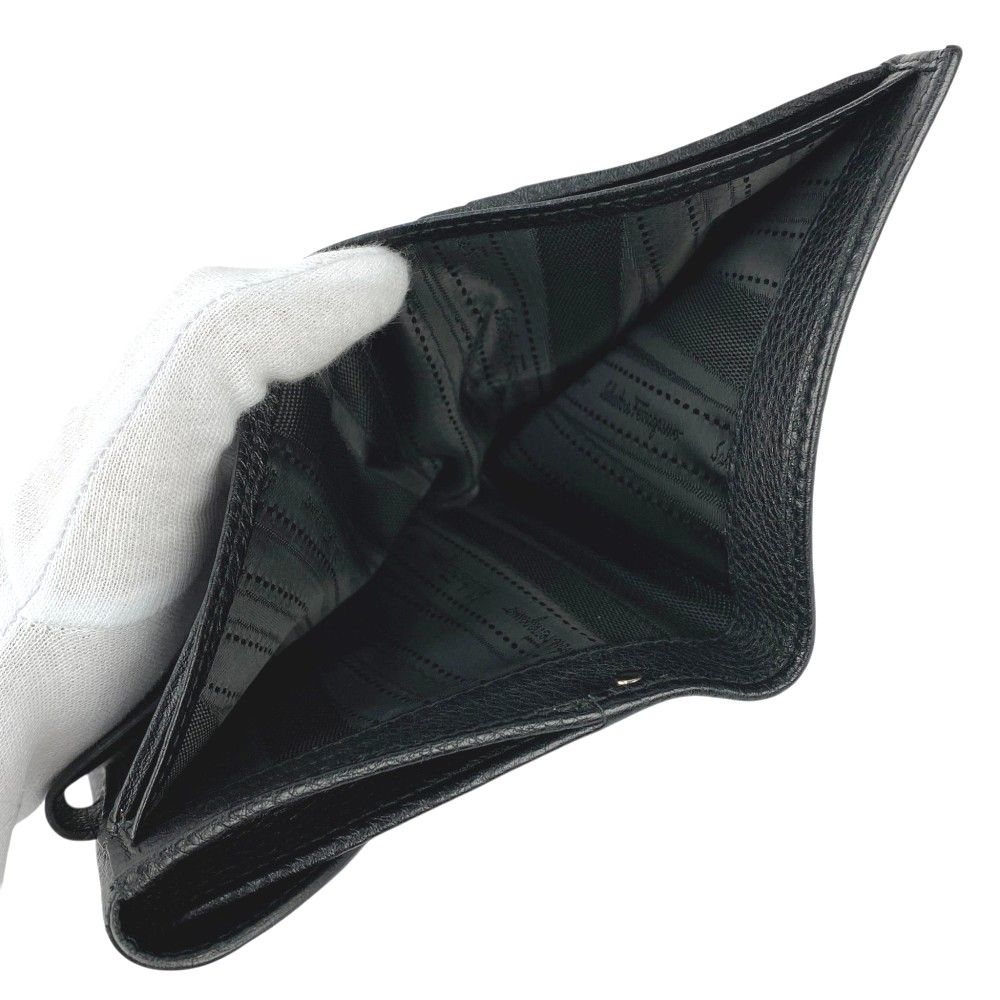 フェラガモ □未使用□ ガンチーニ 二つ折り 財布 ウォレット カーフ