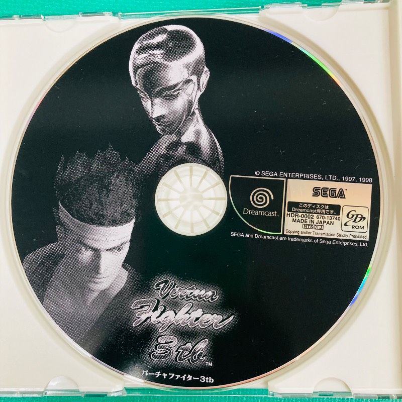 チラシあり】 ドリームキャスト バーチャファイター3tb Virtua Fighter