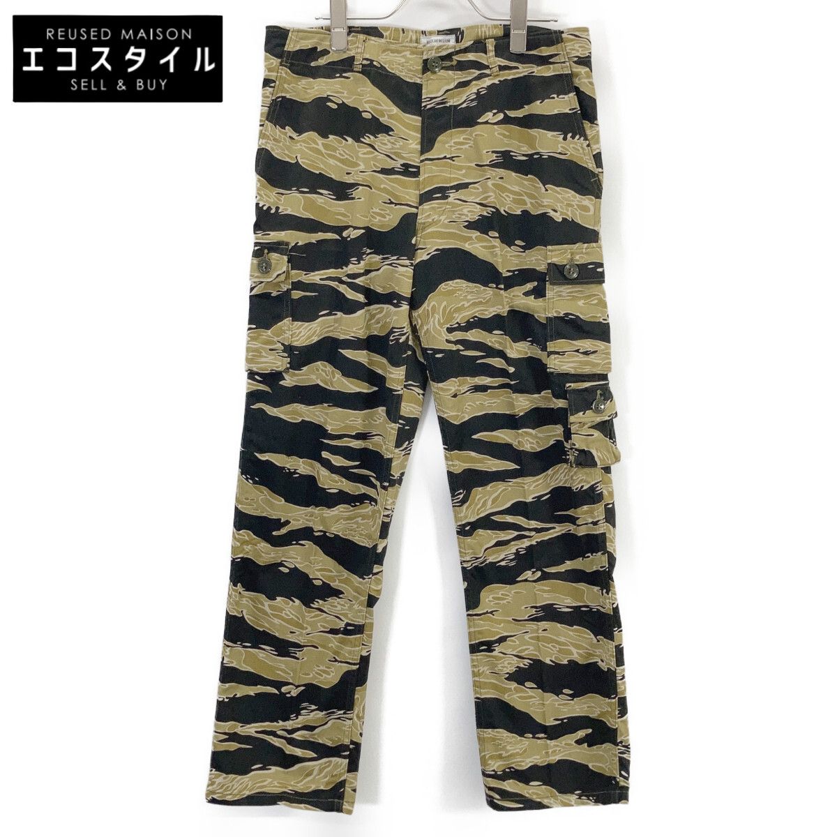 THE REAL MCCOY'S ザリアルマッコイズ ｶｰｷ×ﾌﾞﾗｯｸ ｶﾓﾌﾗ ﾄﾗｳｻﾞｰﾊﾟﾝﾂ 30