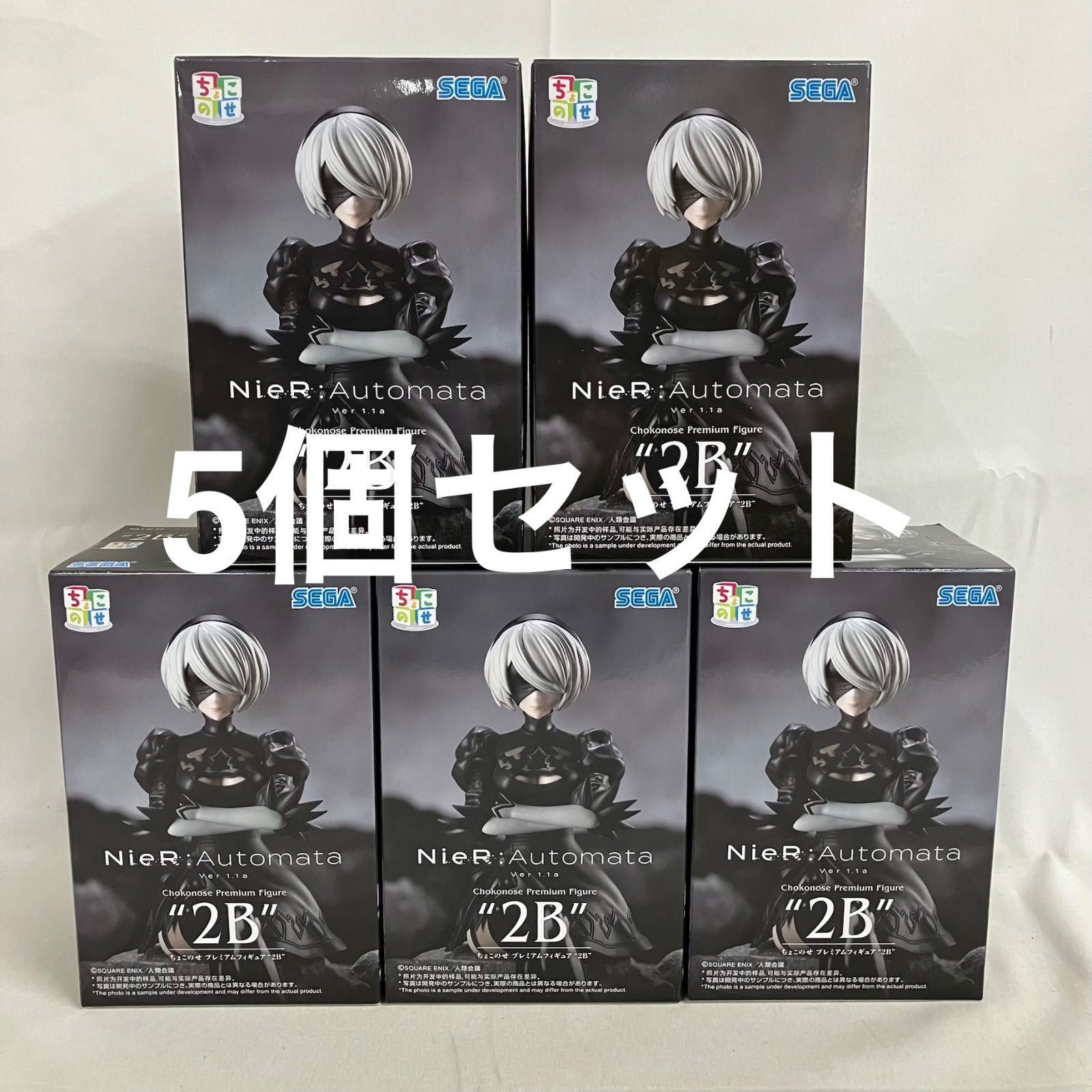 未開封 NieR Automata Ver.1.1a ちょこのせ プレミアムフィギュア 2B