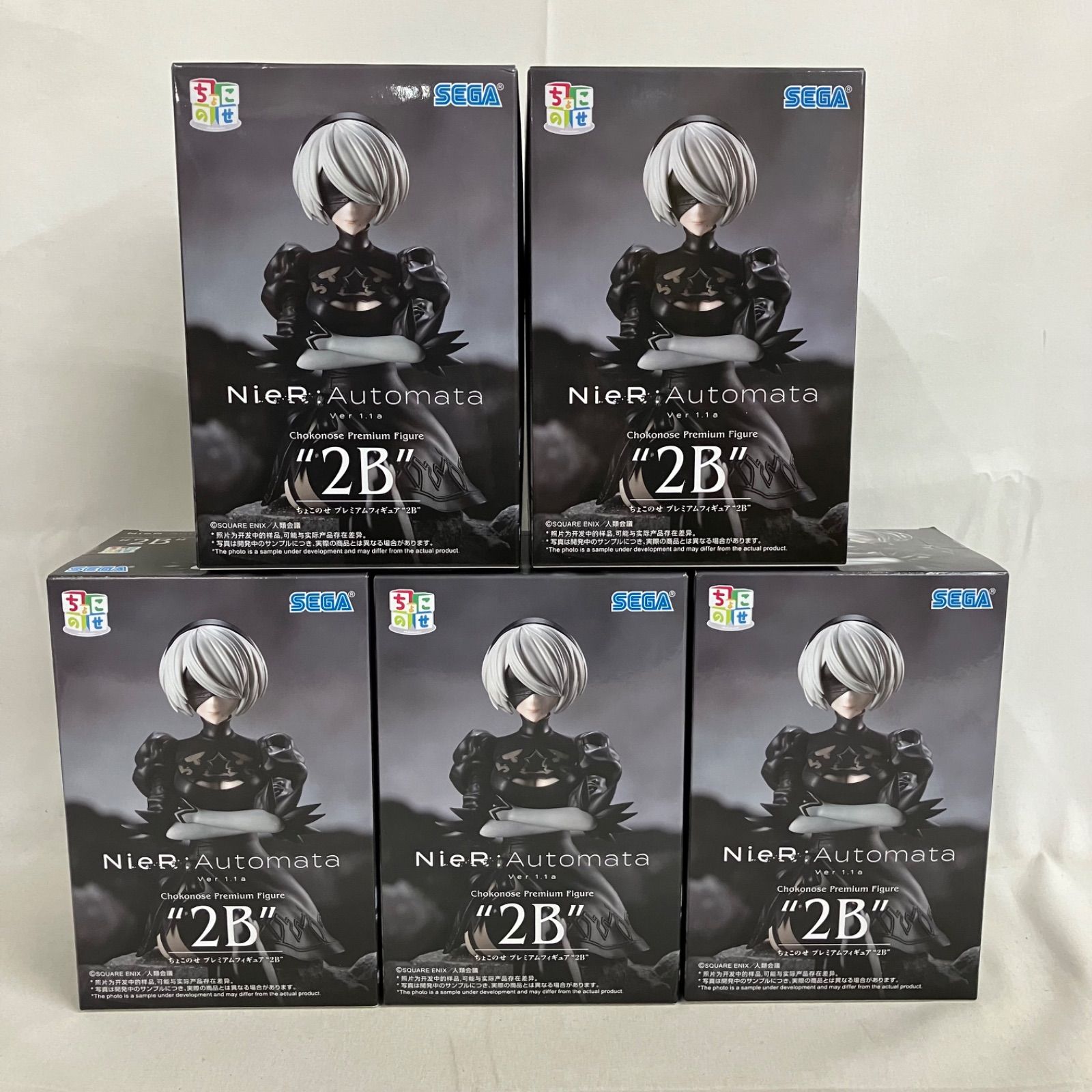 未開封 NieR Automata Ver.1.1a ちょこのせ プレミアムフィギュア 2B