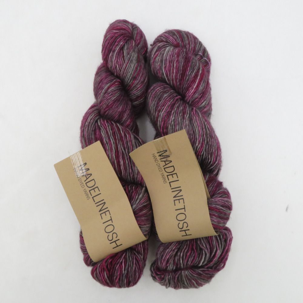 毛糸 MADELINETOSH マデリントッシュ tosh merino light 2カセ Black