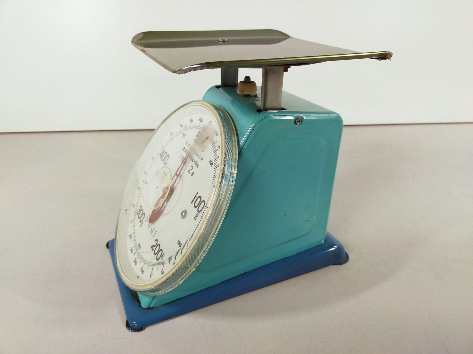 FUJI 上皿自動はかり D型 500g 使用範囲10g-500g アナログ 昭和レトロ