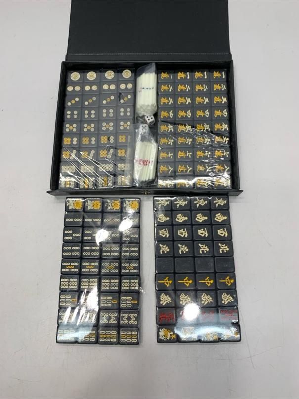 激レア 麻雀牌 黒 ブラック 未使用 昭和レトロ A5068G00 - メルカリ