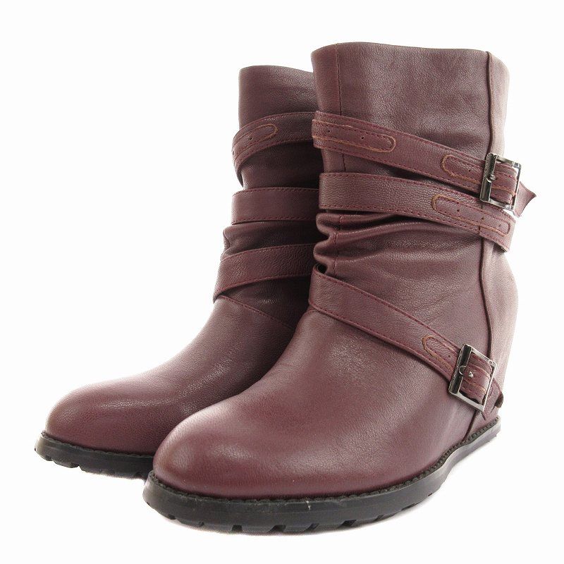 センソユニコ Senso unico t.b ショートブーツ 70 24 86 紫 04218061