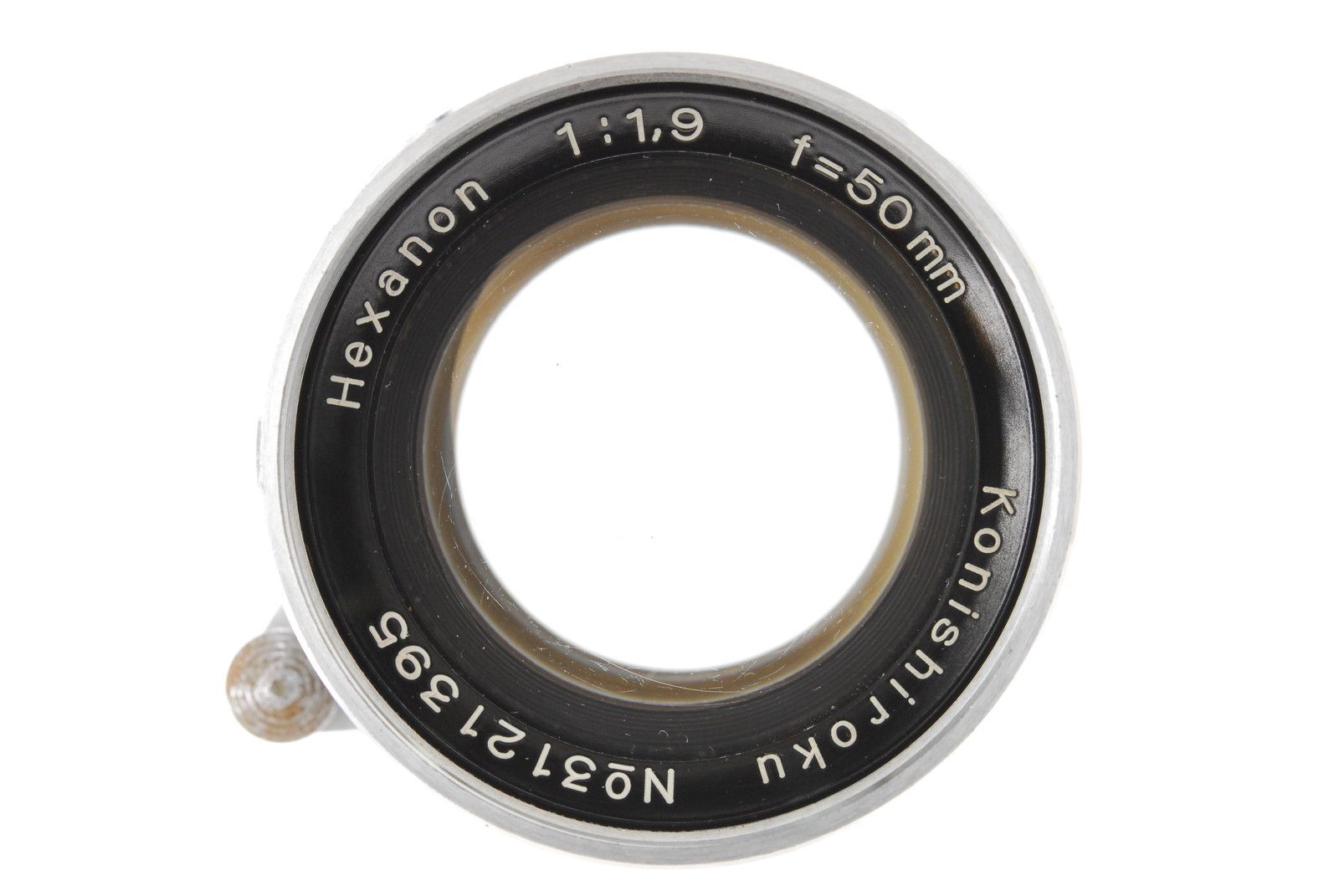 美品 保障付 動作確認済】 Konishiroku Hexanon 50mm f/1.9 Lens 小西