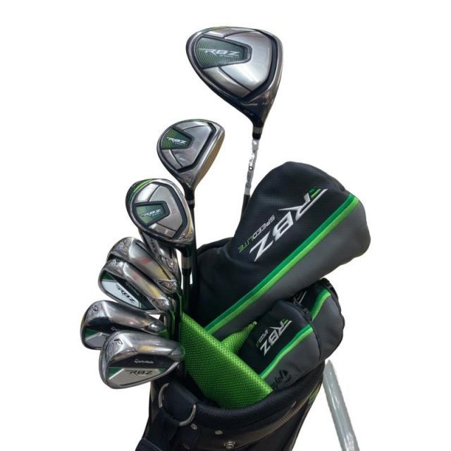 中古】 テーラーメイド RBZ SPEED LITE 10S(キャディバッグ付き