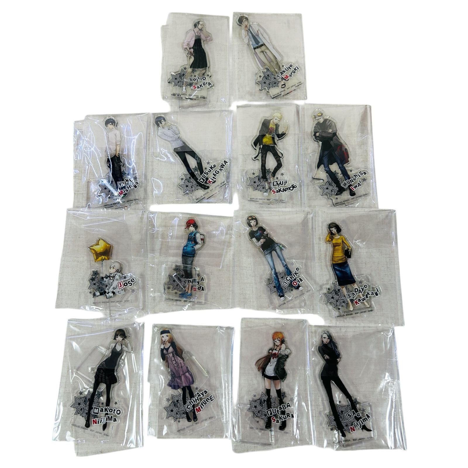 未展示開封品】ペルソナ5 ザ・ロイヤル一番くじ F賞 アクリルスタンド 