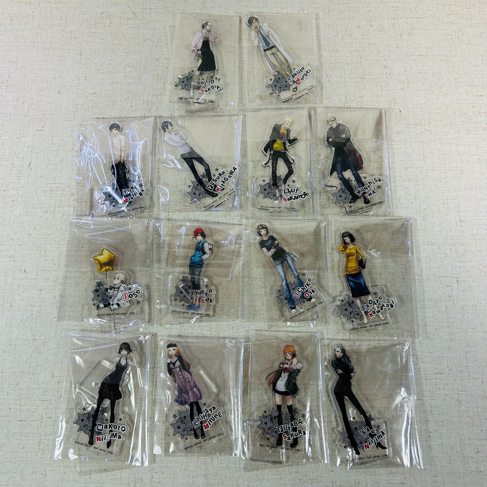 未展示開封品】ペルソナ5 ザ・ロイヤル一番くじ F賞 アクリルスタンド 