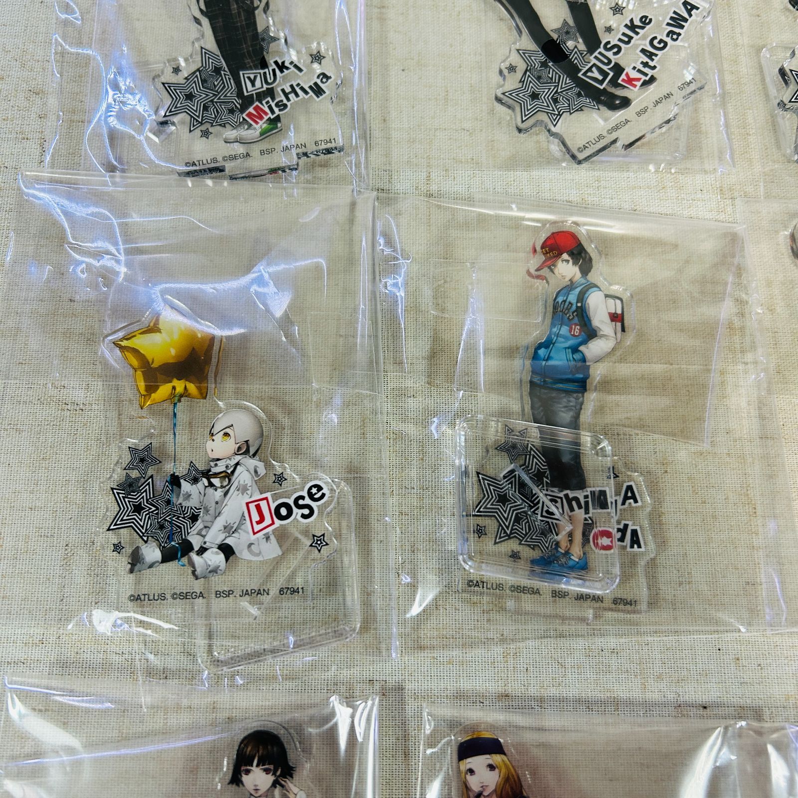未展示開封品】ペルソナ5 ザ・ロイヤル一番くじ F賞 アクリルスタンド 