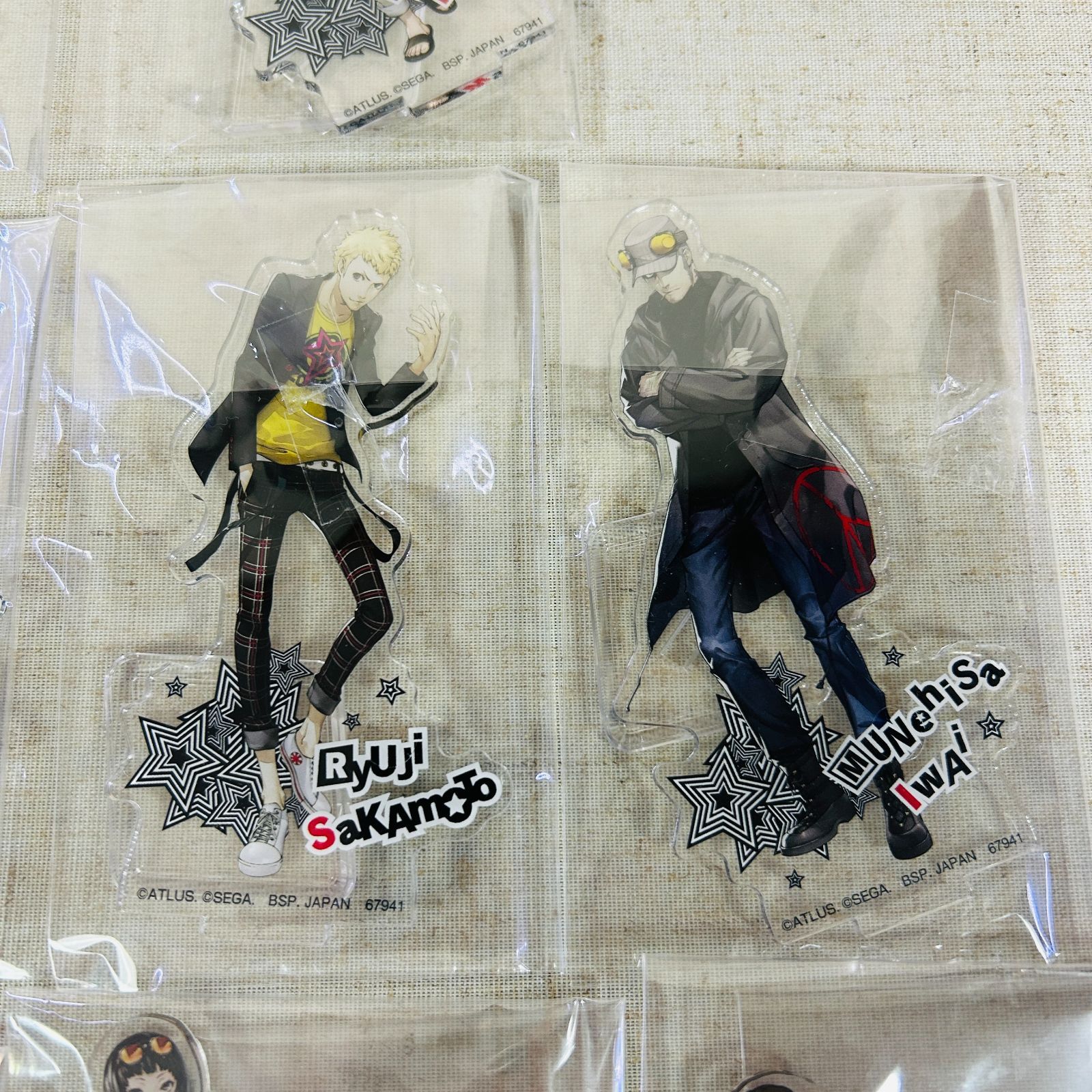 未展示開封品】ペルソナ5 ザ・ロイヤル一番くじ F賞 アクリルスタンド 