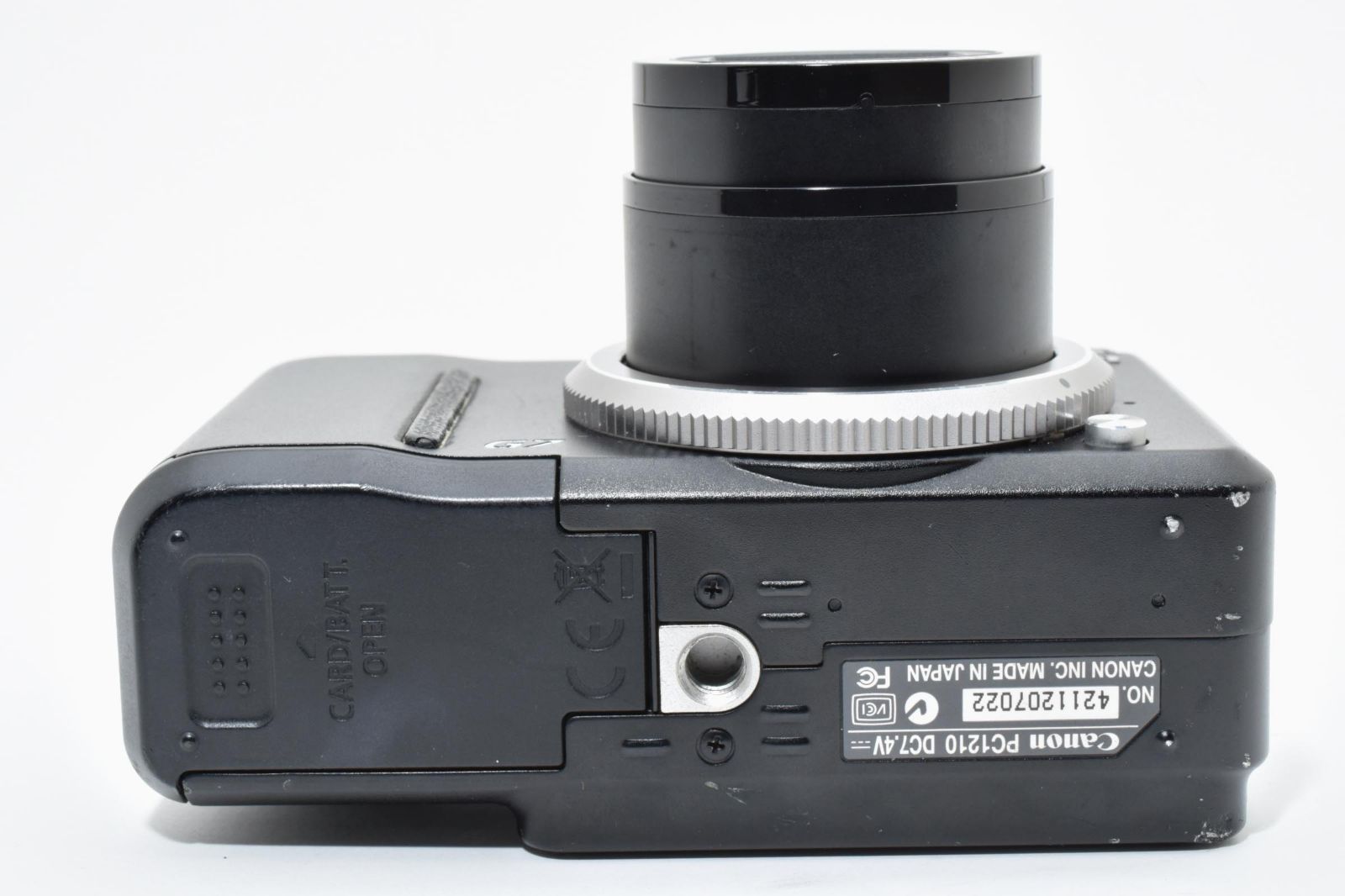 6182 【ジャンク】 Canon Powershot G7 Compact Digital Camera