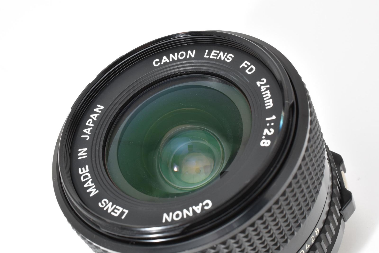 6216 【美品】 Canon New Fd 24mm F2.8 Prime Lens 動作確認済