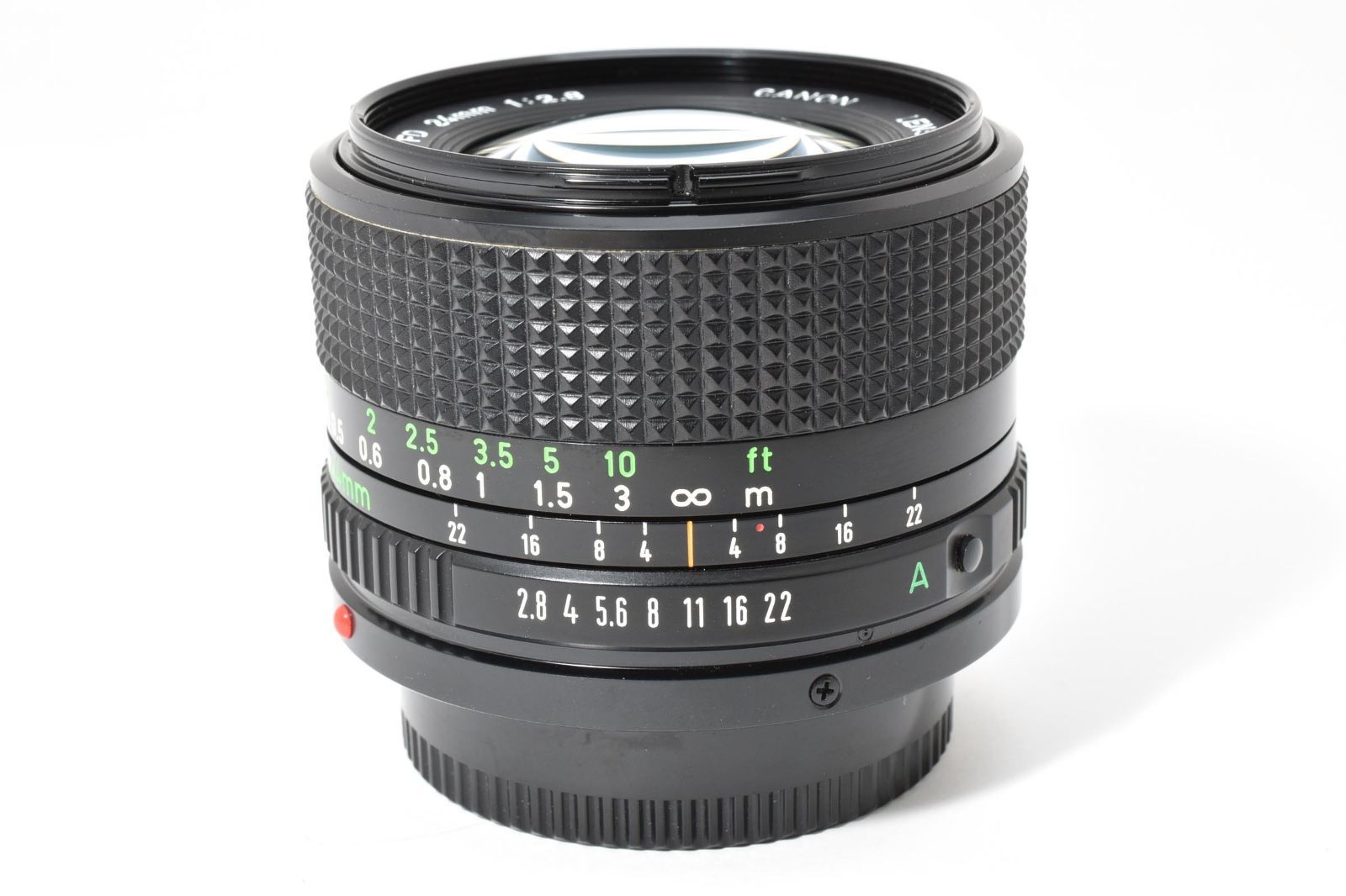6216 【美品】 Canon New Fd 24mm F2.8 Prime Lens 動作確認済