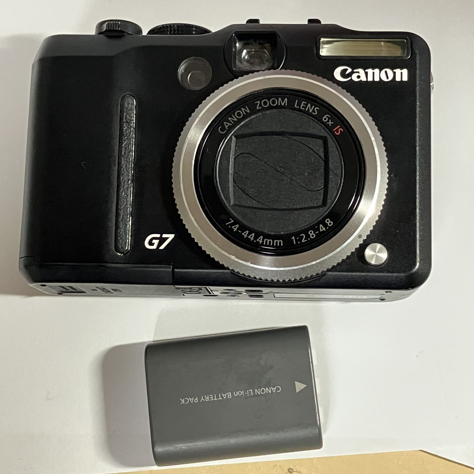 6182 【ジャンク】 Canon Powershot G7 Compact Digital Camera
