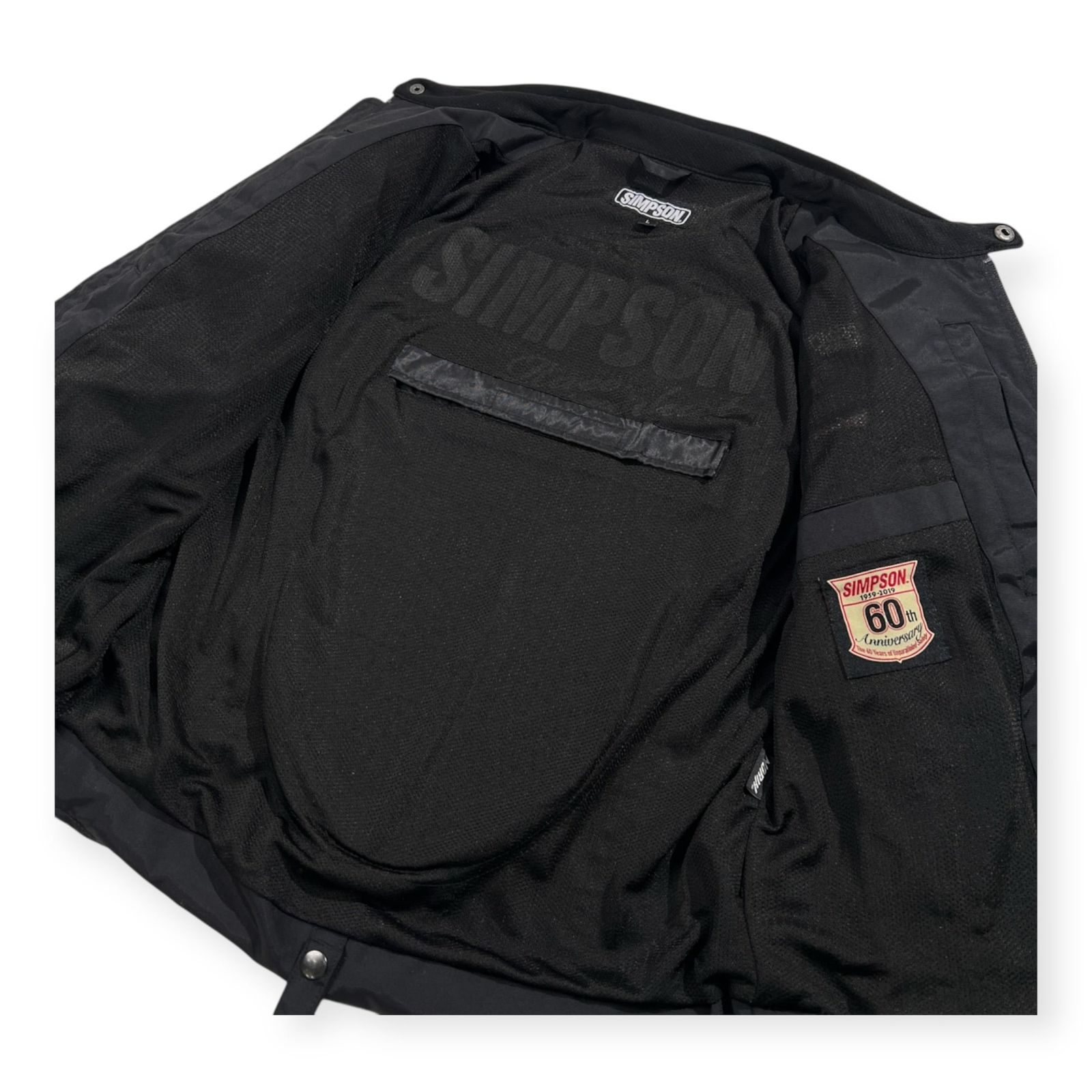 SIMPSON シンプソン 60周年 メッシュ ライディング ジャケット L