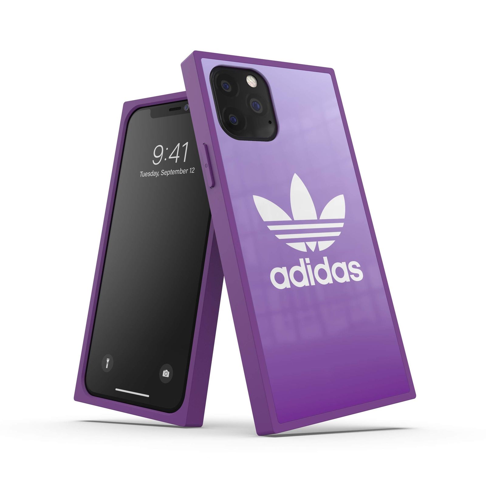 アディダスオリジナルス iPhone 11 Pro ケース スクエアケース アクティブパープル [adidas OR SQUARE CASE FW19 for iPhone 11 Pro active purple]