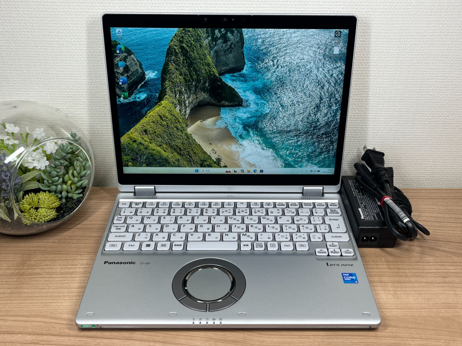 超美品〉0266 Panasonic 希少タッチ CF-QV1 8GB/256GB 第11世代 0ffice2024 ノートパソコン 超美品〉0266 Panasonic 希少タッチ CF-QV1 8GB/256GB 第11世代